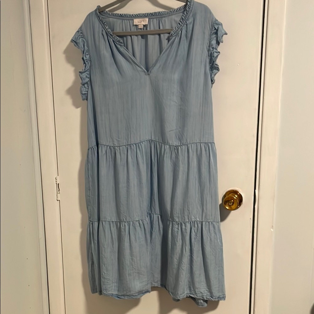 LOFT Soft Blue Garment- light denim